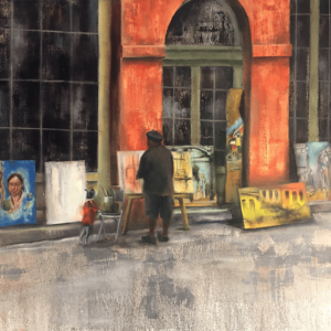 Oil-painting-Adrian-&-Abby-
